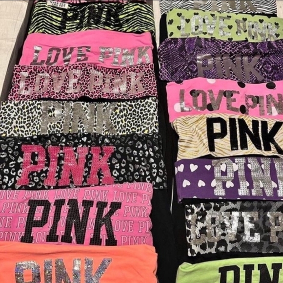 Victoria's Secret PINK flare leggings read description